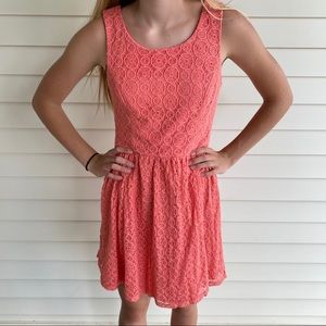 Coral Summer Dress